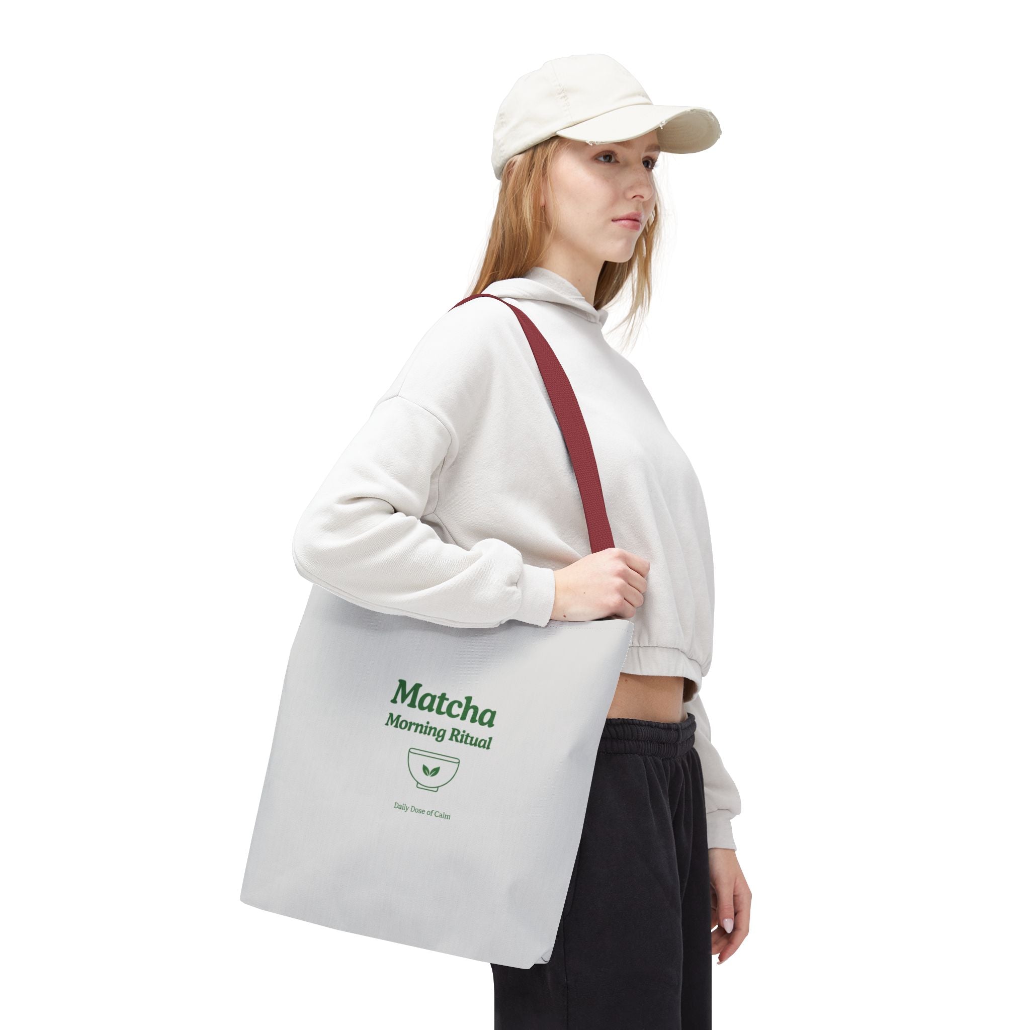 Matcha Morning Ritual Tote Bag