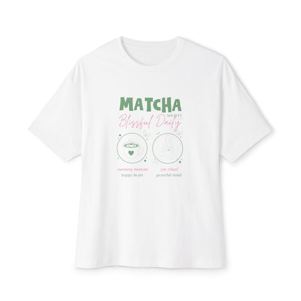 'Matcha: Friend or Foe?' Illustrated Matcha Diagram Shirt