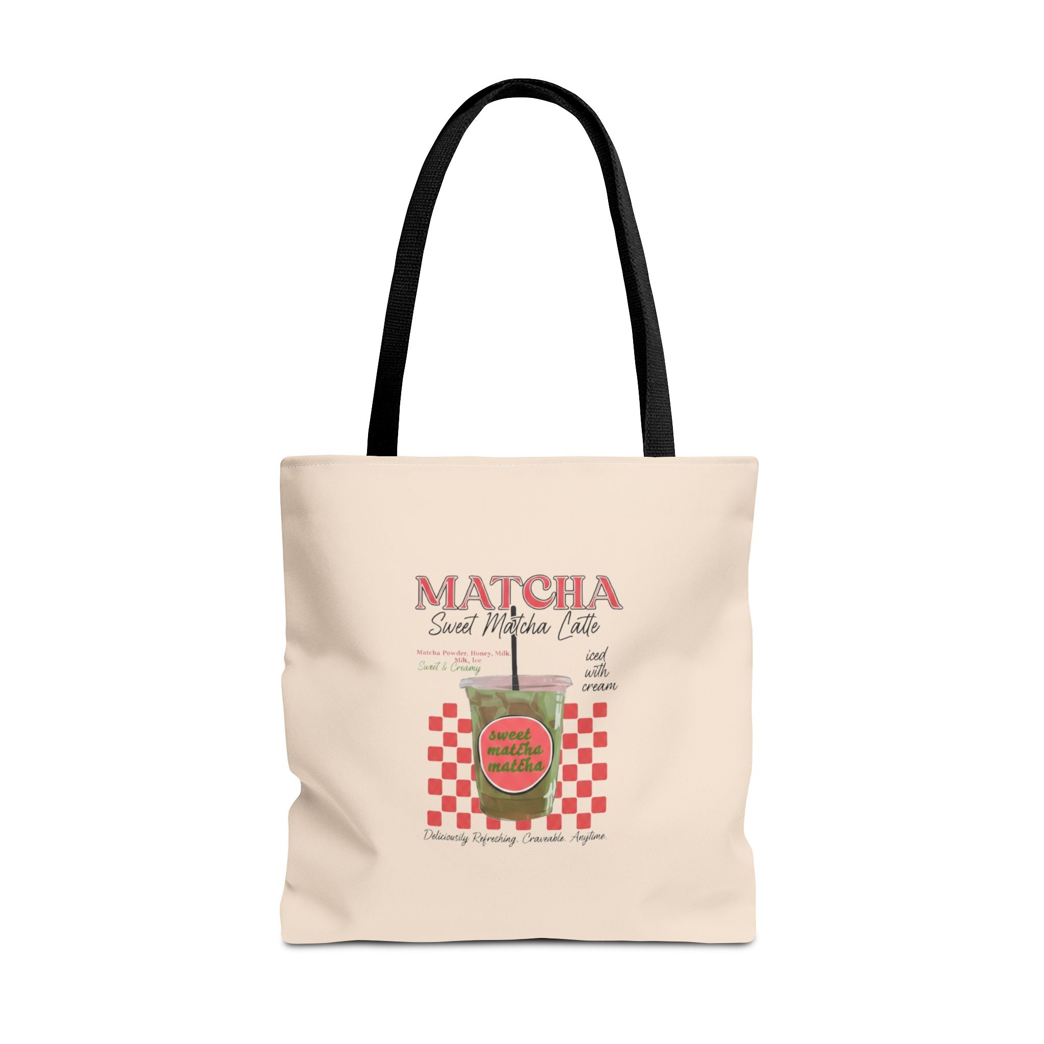 Retro 'Matcha Sweet Matcha Life' Reusable Grocery & Coffee Bag