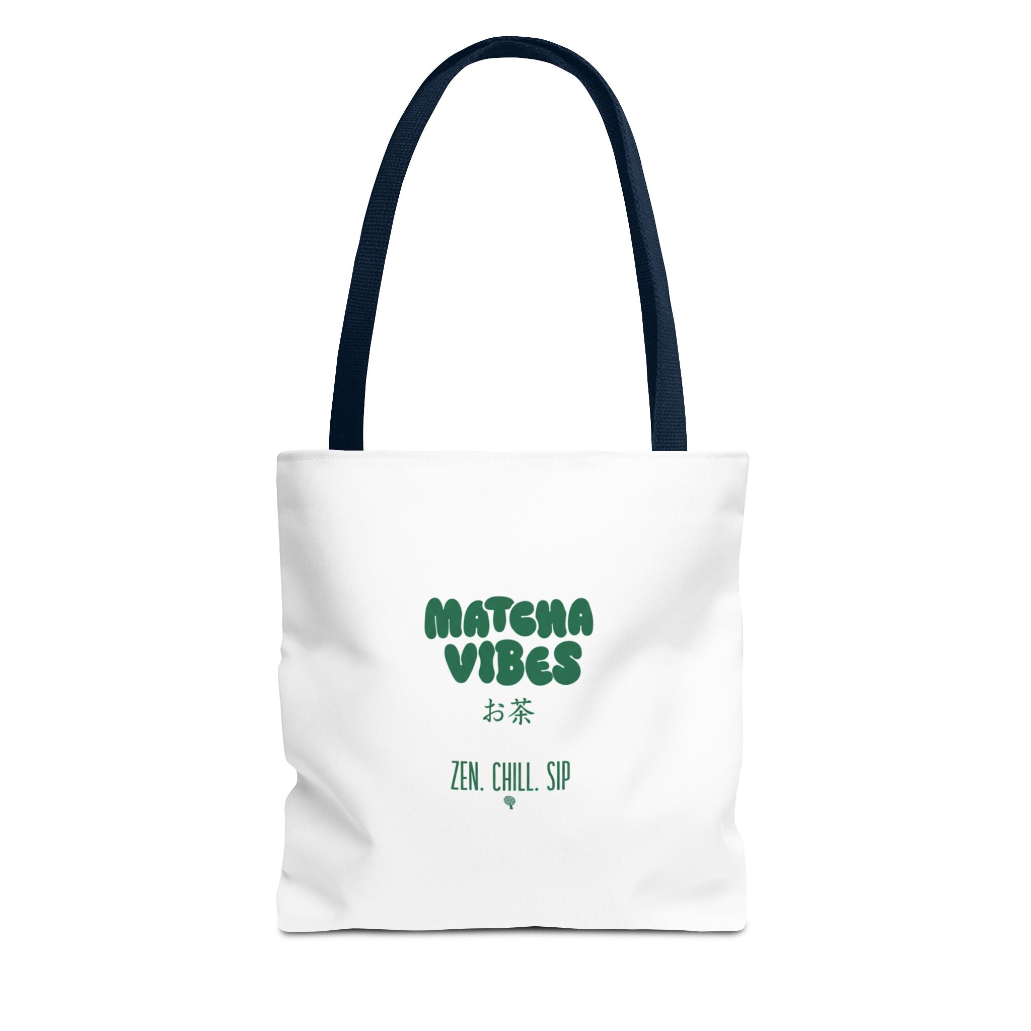 Zen Chill Sip Japanese Tea Canvas Tote
