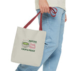 "Matcha Daily Ritual: Calm & Peace" Reusable Grocery & Tea Lover Gift