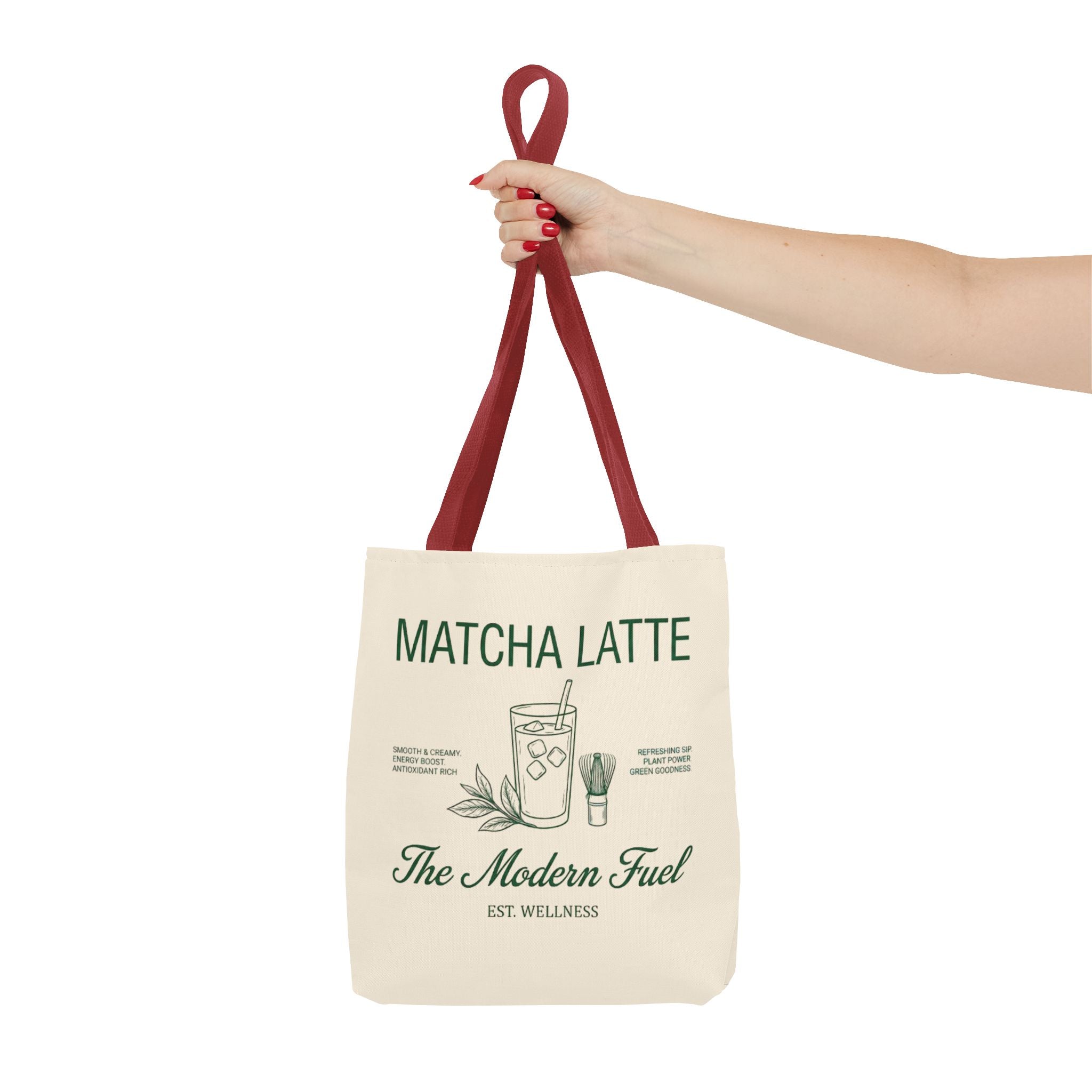 Matcha Latte Tote Bag