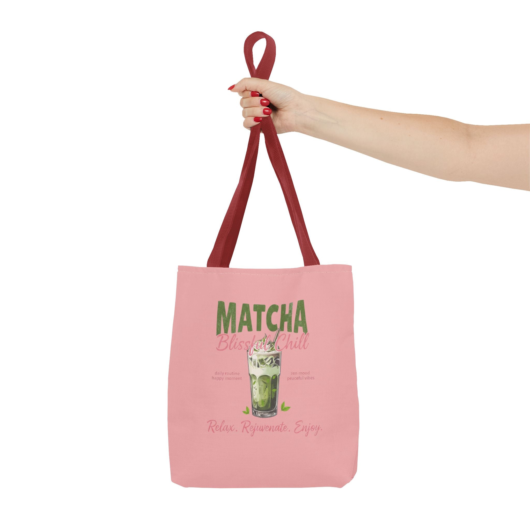 Pink Iced Matcha Design for Tea Lovers