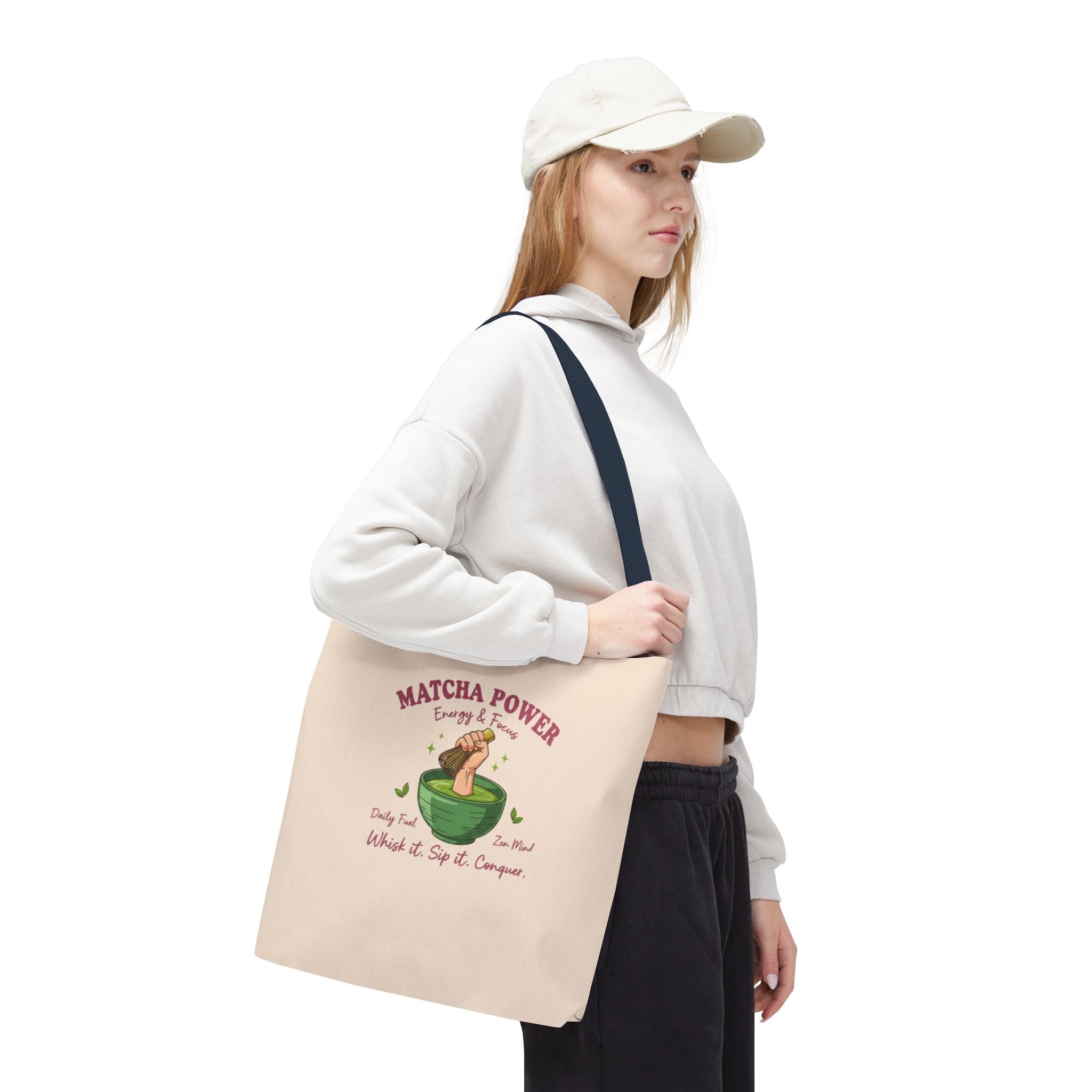 'Matcha Power: Energy & Focus' Reusable Tea Lover Gift