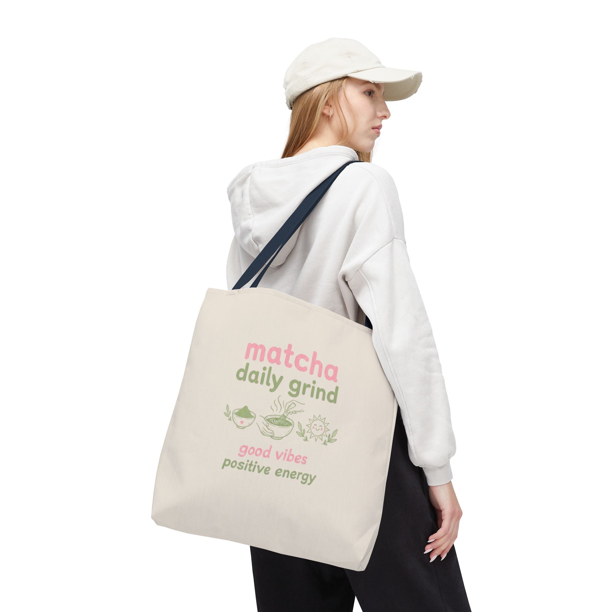 "matcha daily grind" Good Vibes Eco Shopper