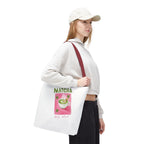 'Matcha Daily Ritual' Illustrated Tea Canvas Tote