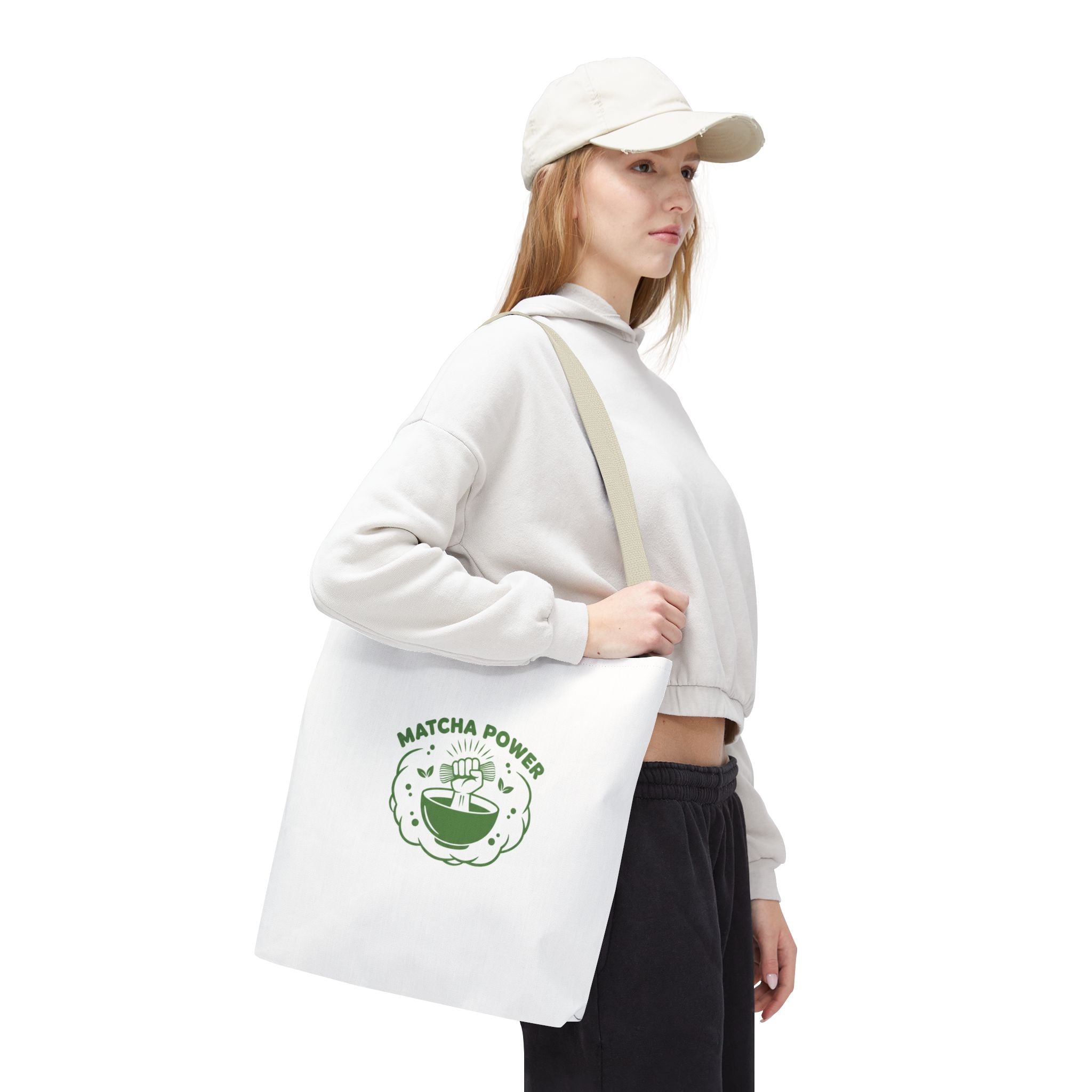 Matcha Power Tote Bag