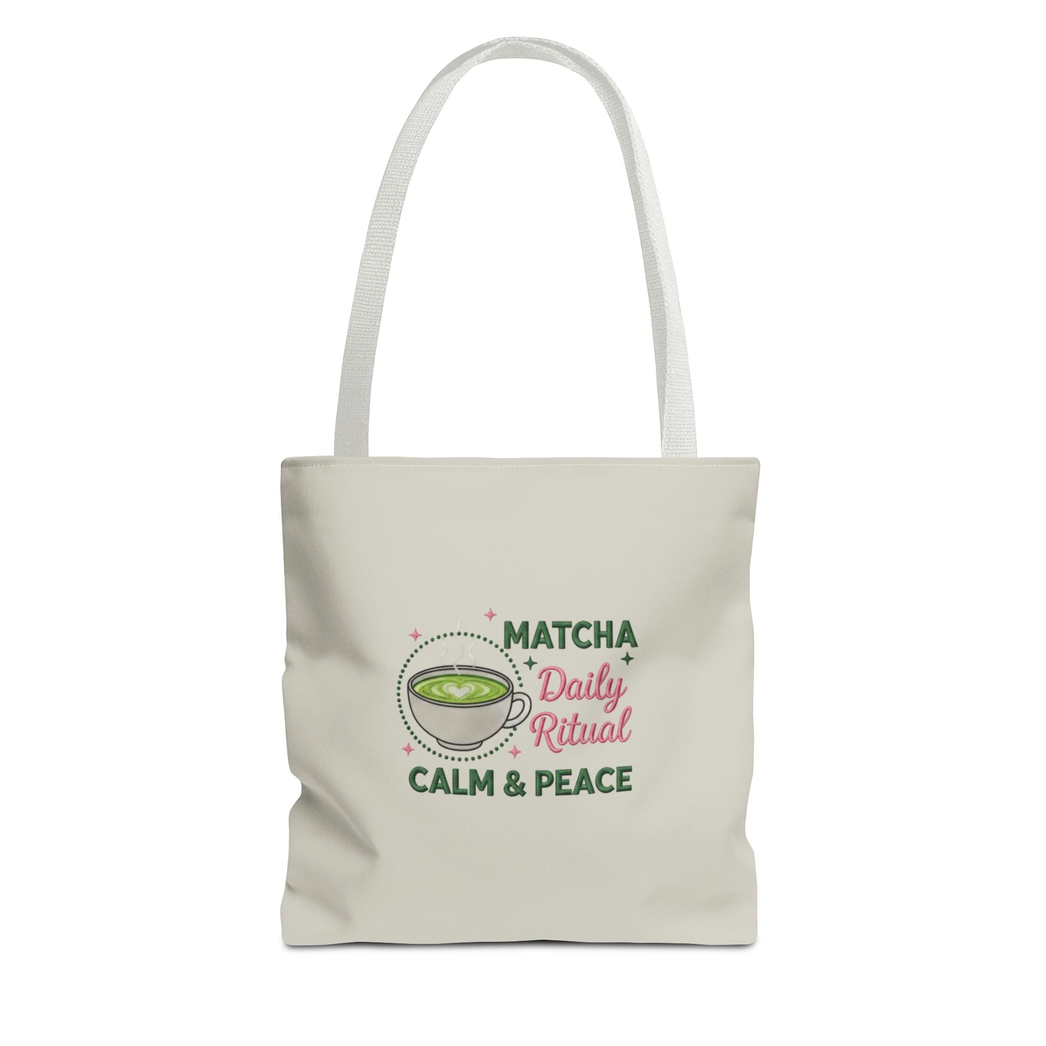 "Matcha Daily Ritual: Calm & Peace" Reusable Grocery & Tea Lover Gift