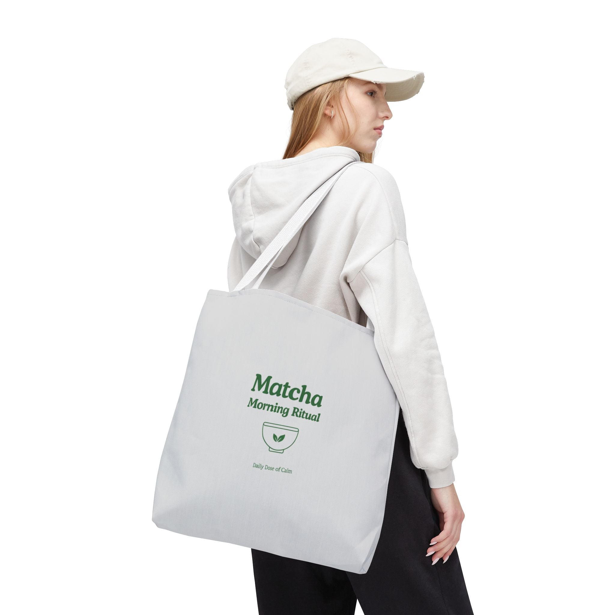 Matcha Morning Ritual Tote Bag