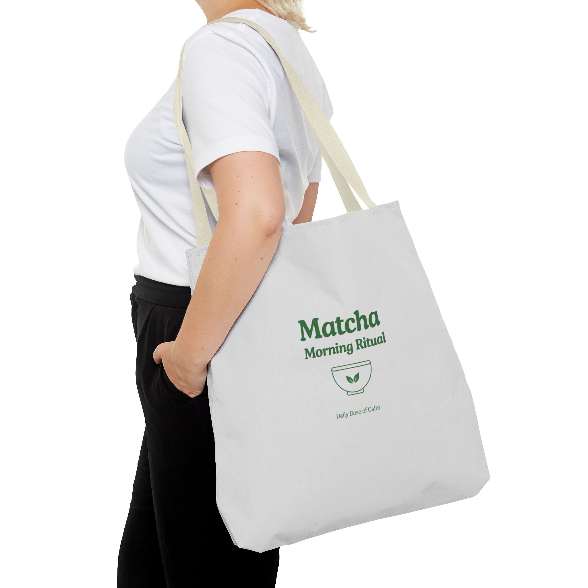 Matcha Morning Ritual Tote Bag