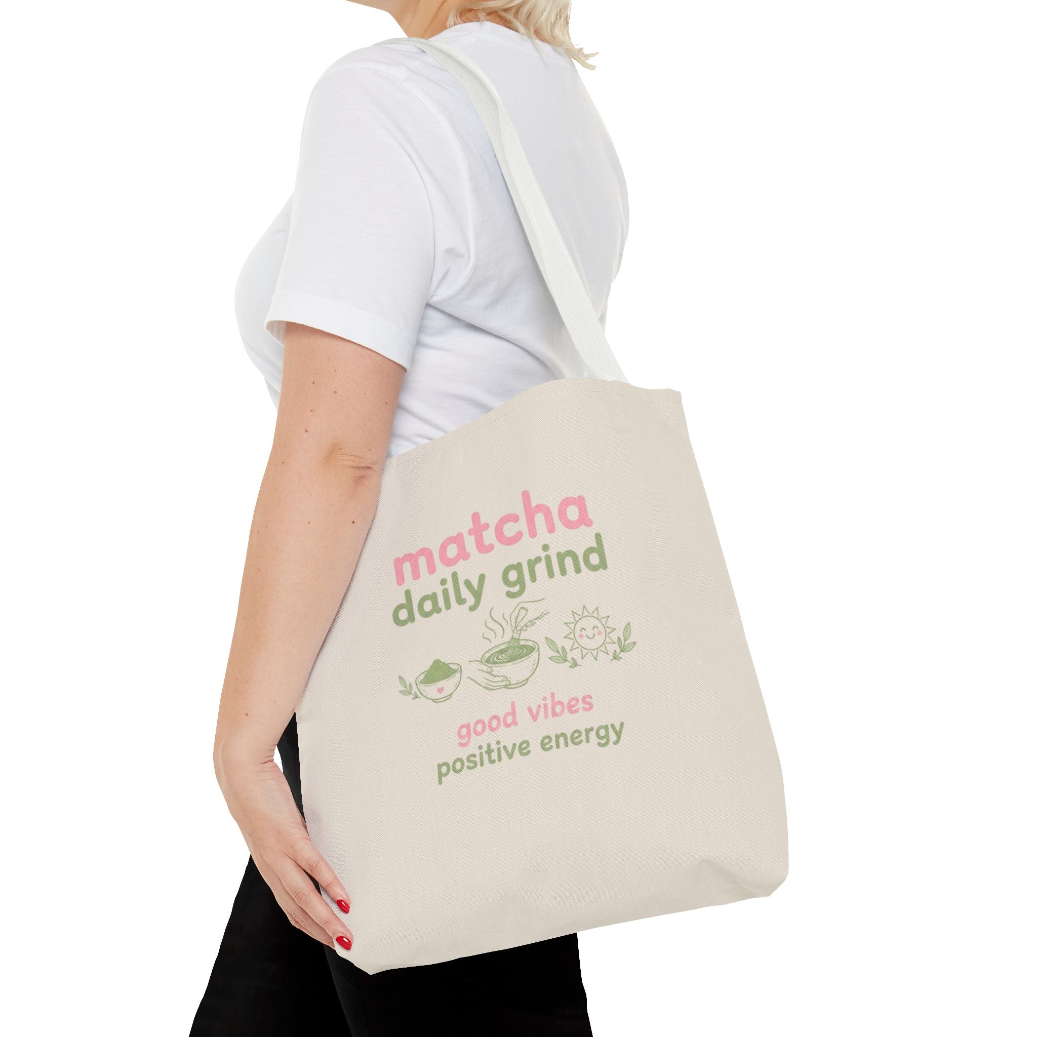 "matcha daily grind" Good Vibes Eco Shopper