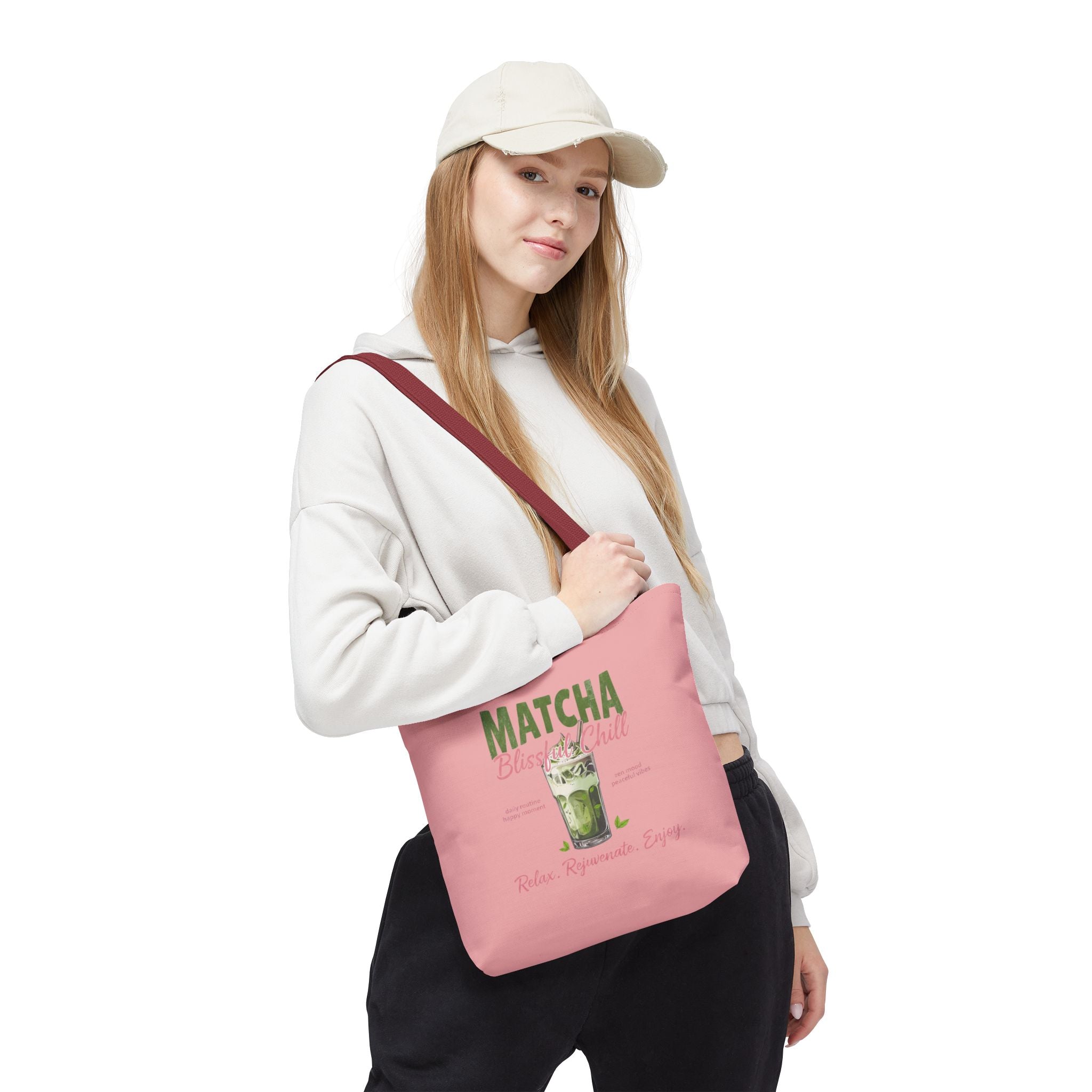Pink Iced Matcha Design for Tea Lovers