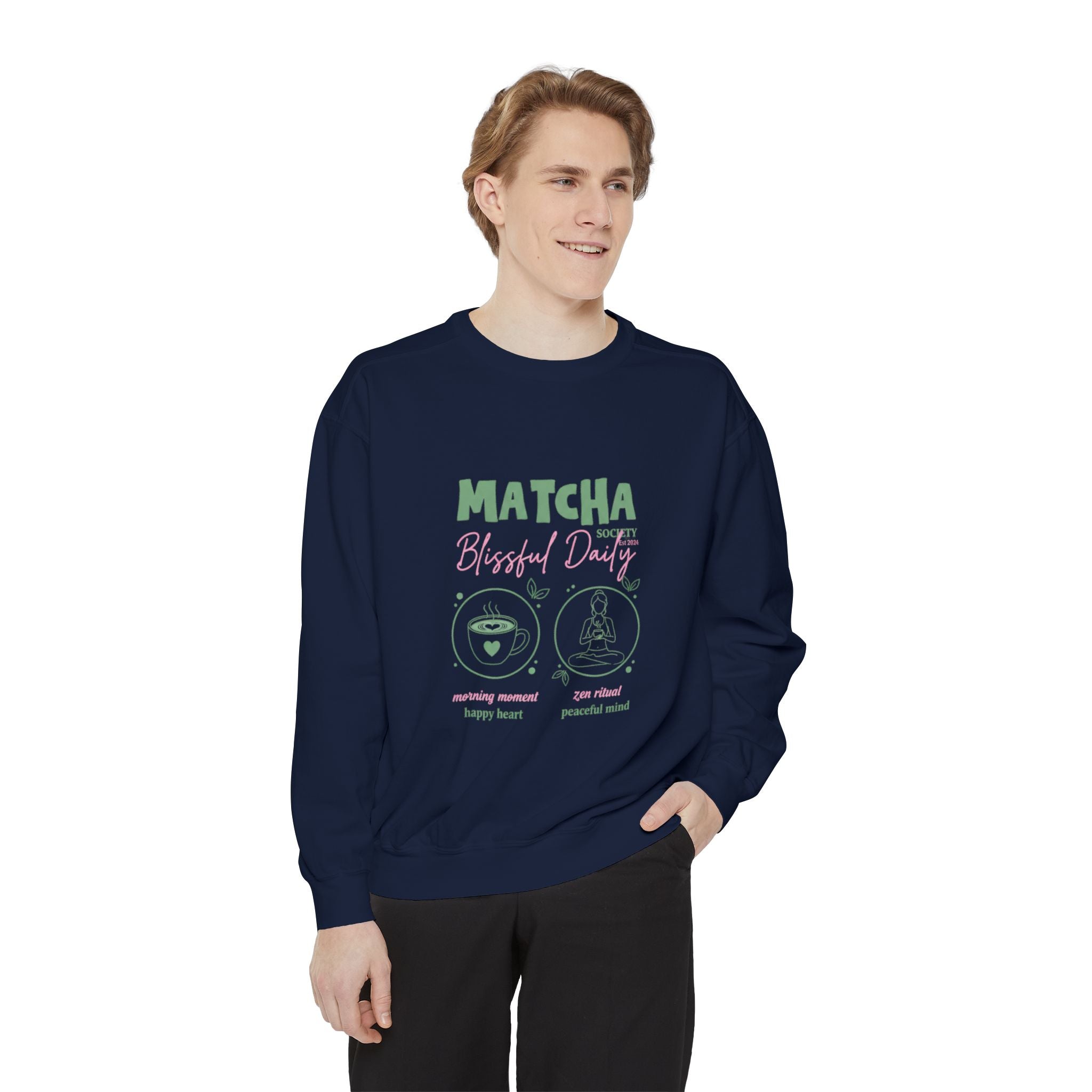 Matcha Blessed Day Sweatshirt