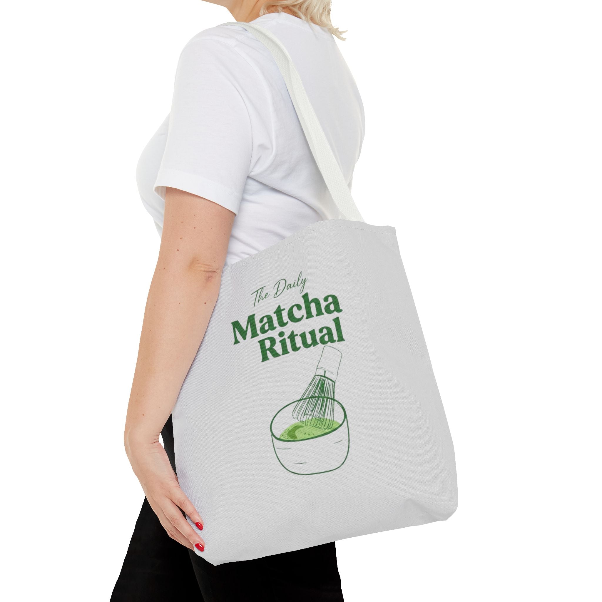 "The Daily Matcha Ritual" Reusable Shopper