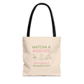 Zen Moment, Peaceful Mind Canvas Tote
