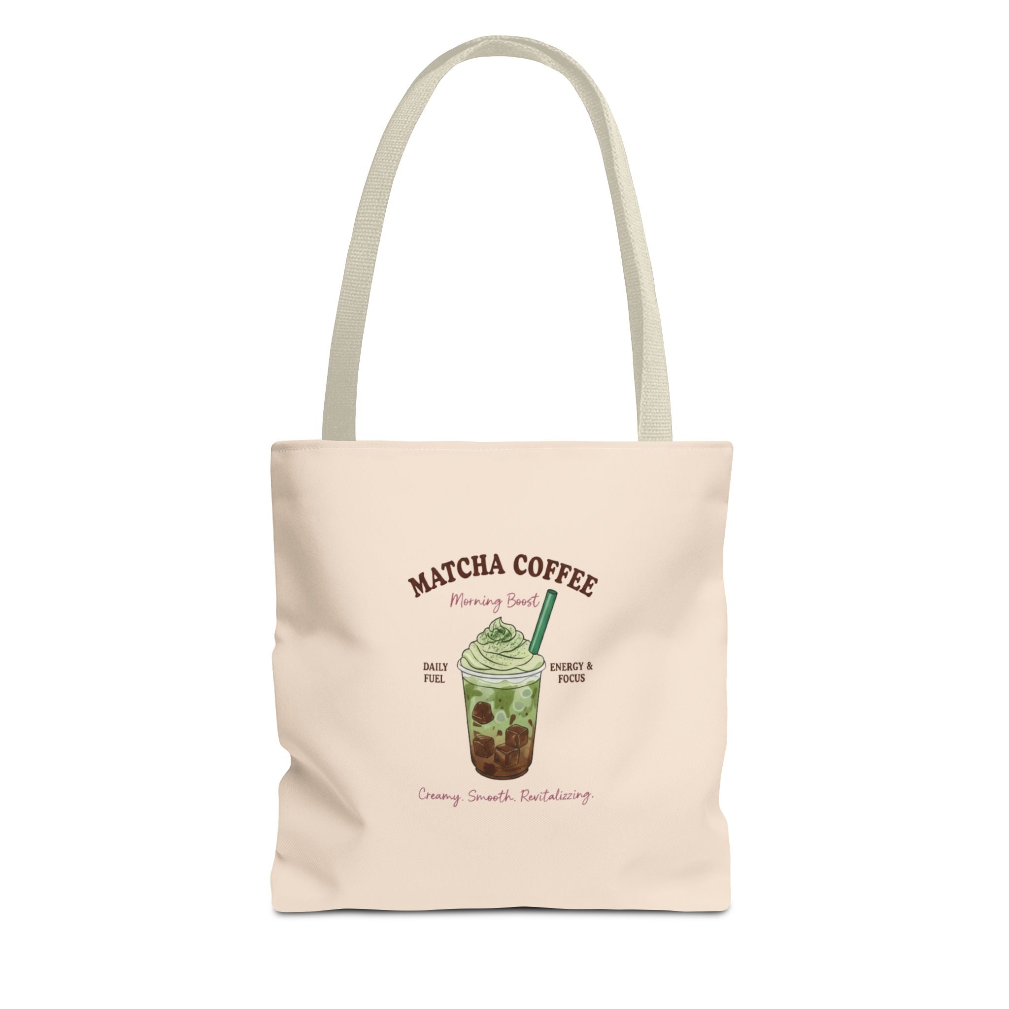 Iced Matcha Boba Illustration Eco Shopper