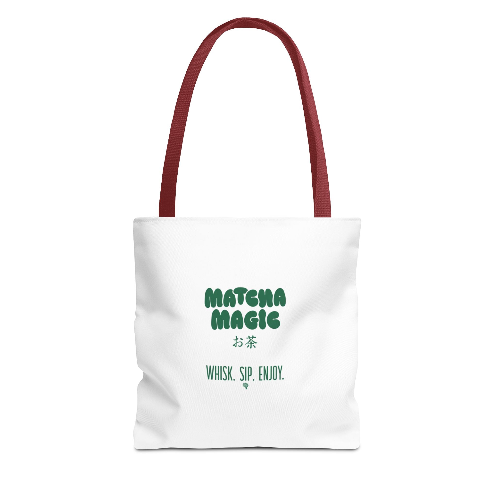 "Matcha Magic" Printed Reusable Grocery & Everyday Carry Tote