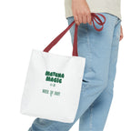 "Matcha Magic" Printed Reusable Grocery & Everyday Carry Tote
