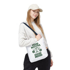 "Good Matcha Good Mood" Reusable Grocery & Coffee Lover Tote