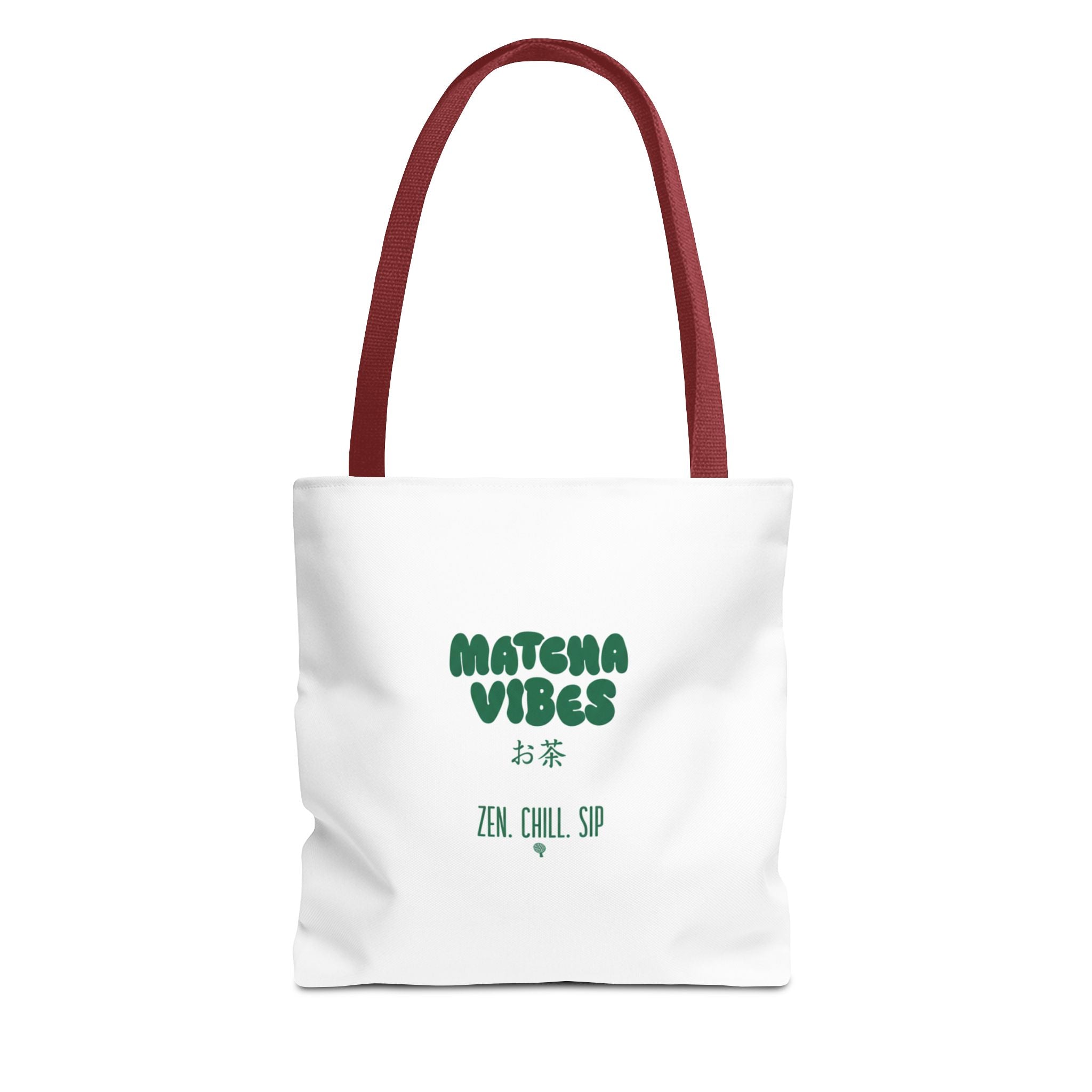 Zen Chill Sip Japanese Tea Canvas Tote