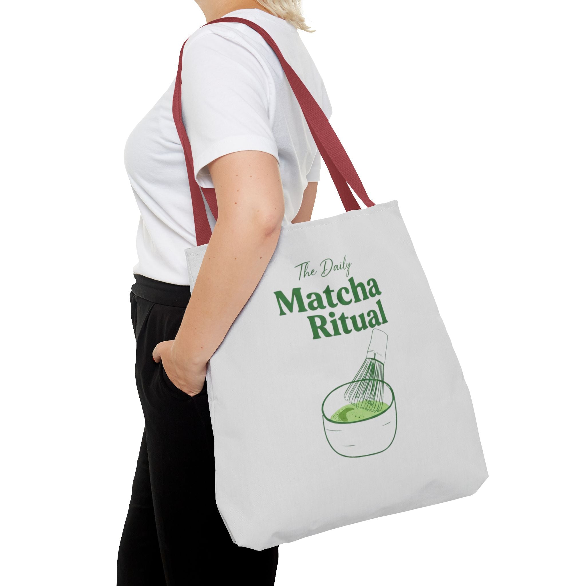 "The Daily Matcha Ritual" Reusable Shopper