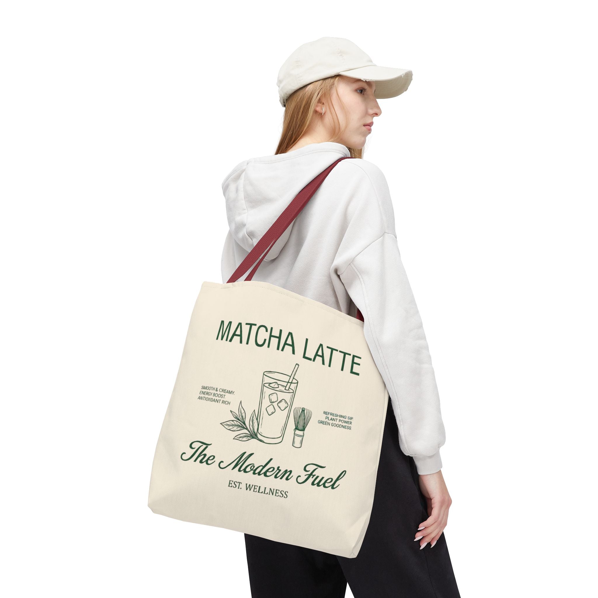 Matcha Latte Tote Bag