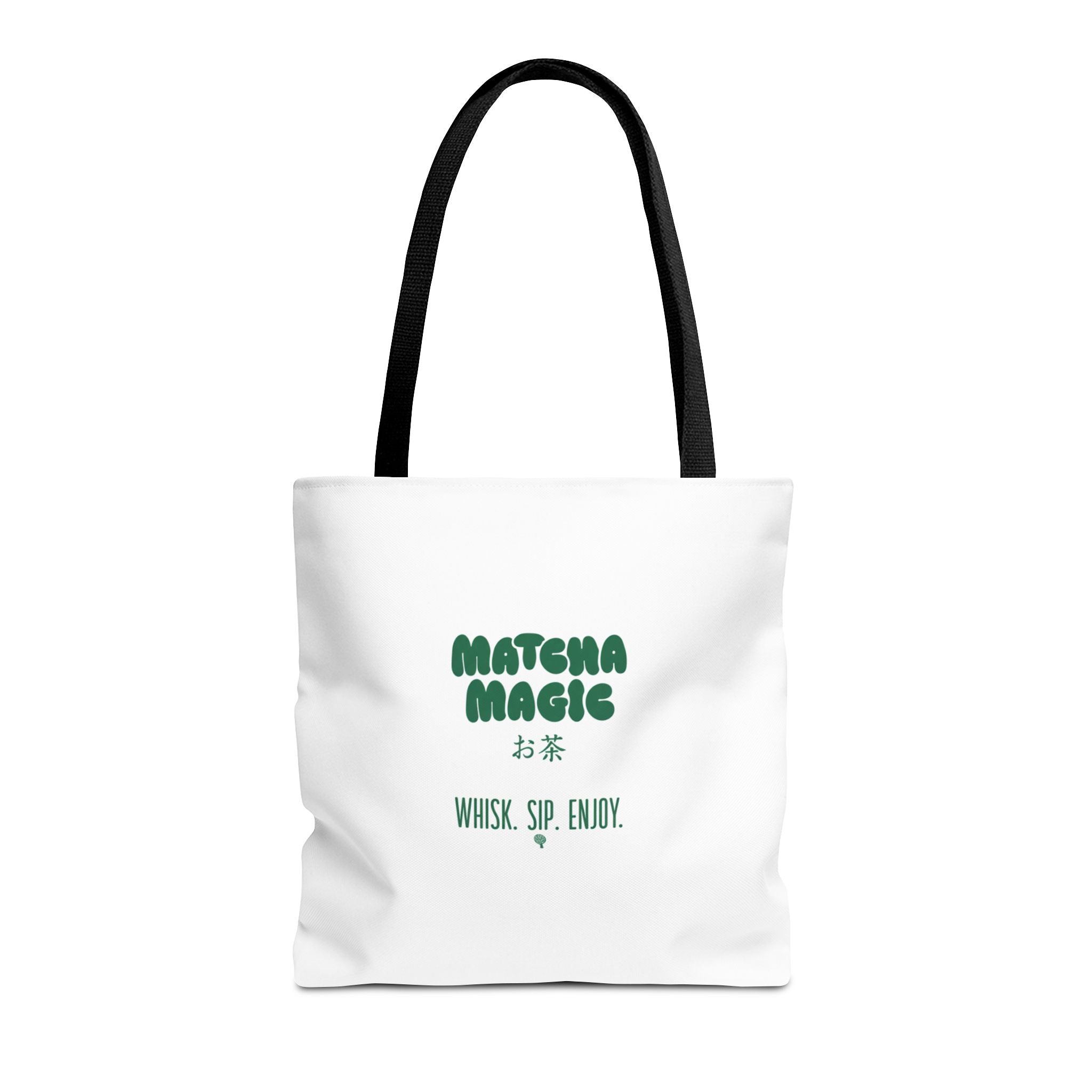 "Matcha Magic" Printed Reusable Grocery & Everyday Carry Tote