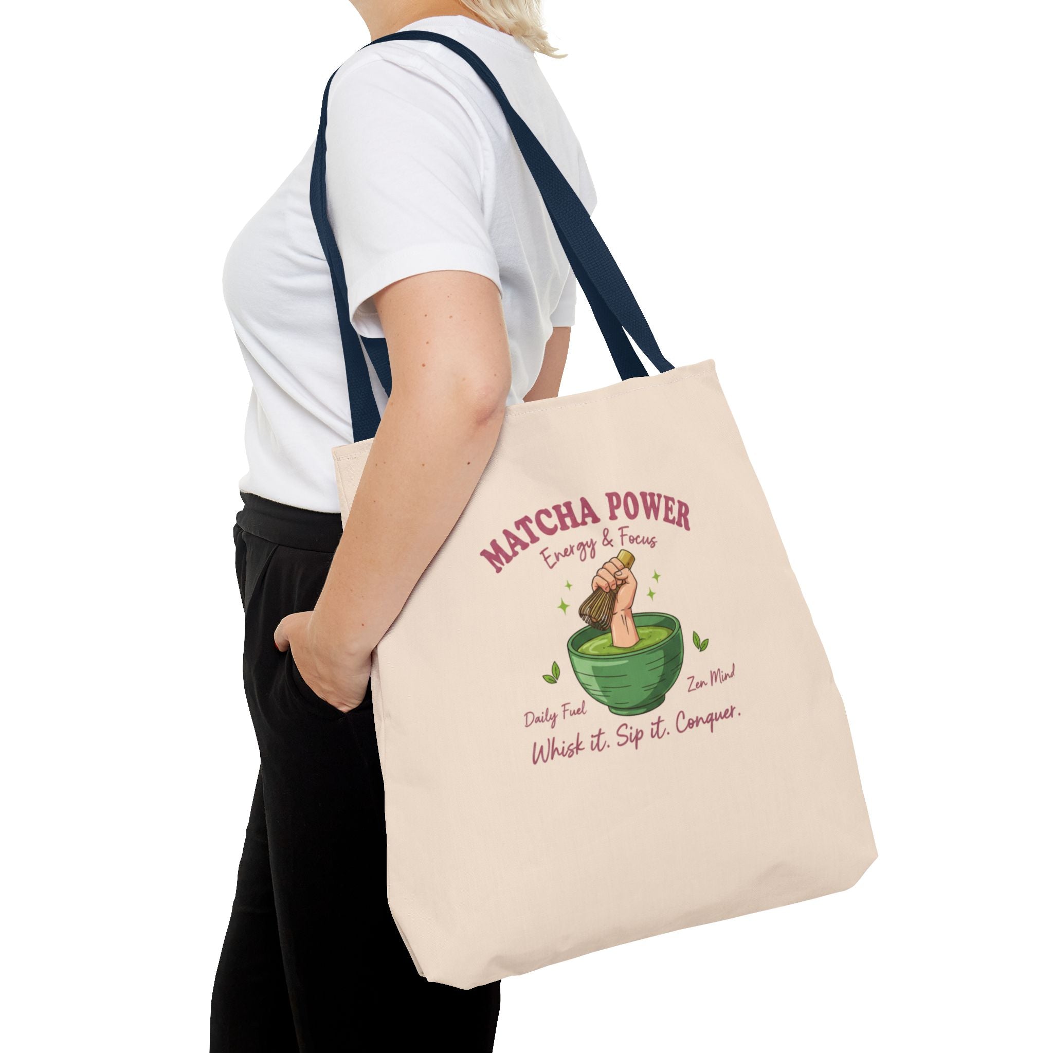 'Matcha Power: Energy & Focus' Reusable Tea Lover Gift