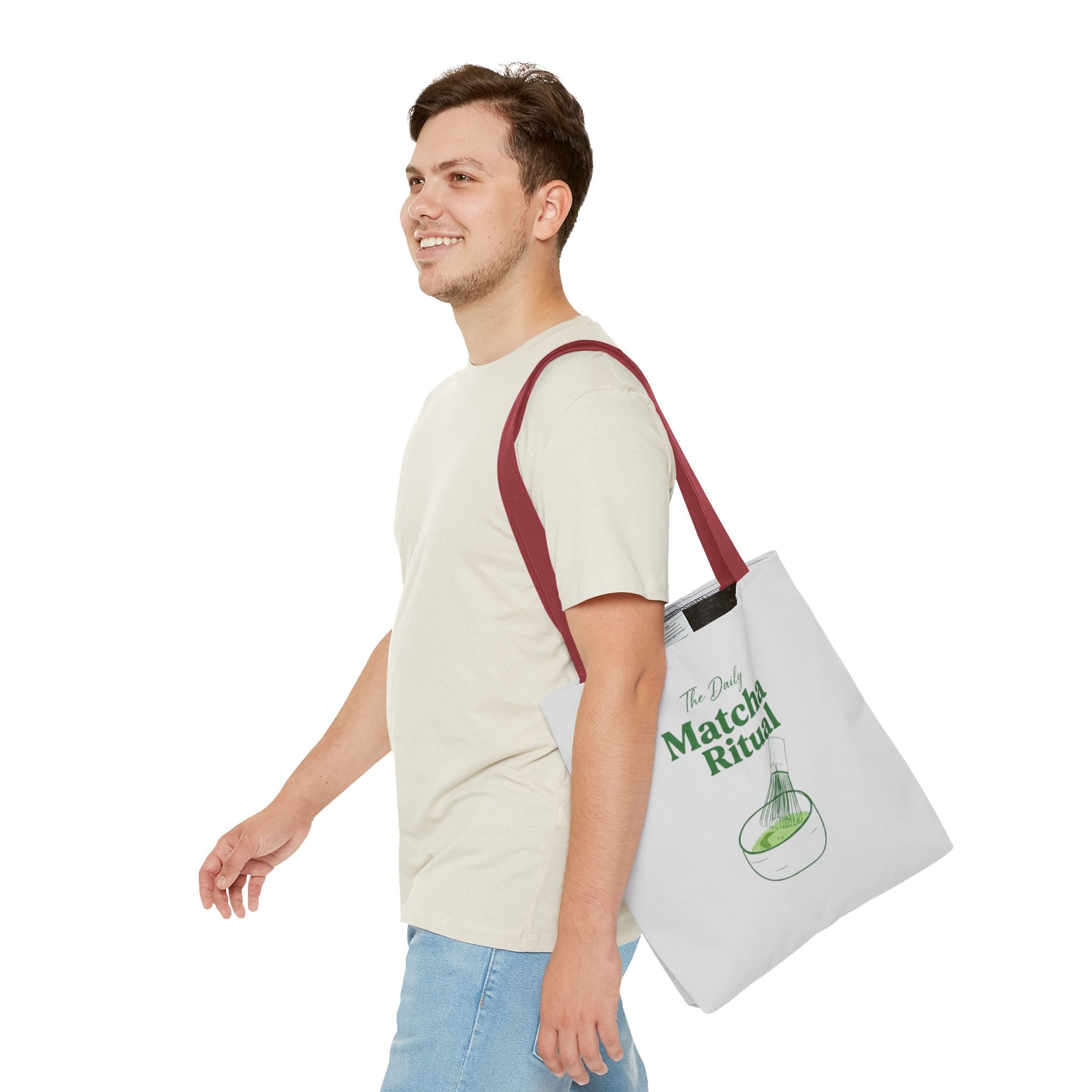 "The Daily Matcha Ritual" Reusable Shopper