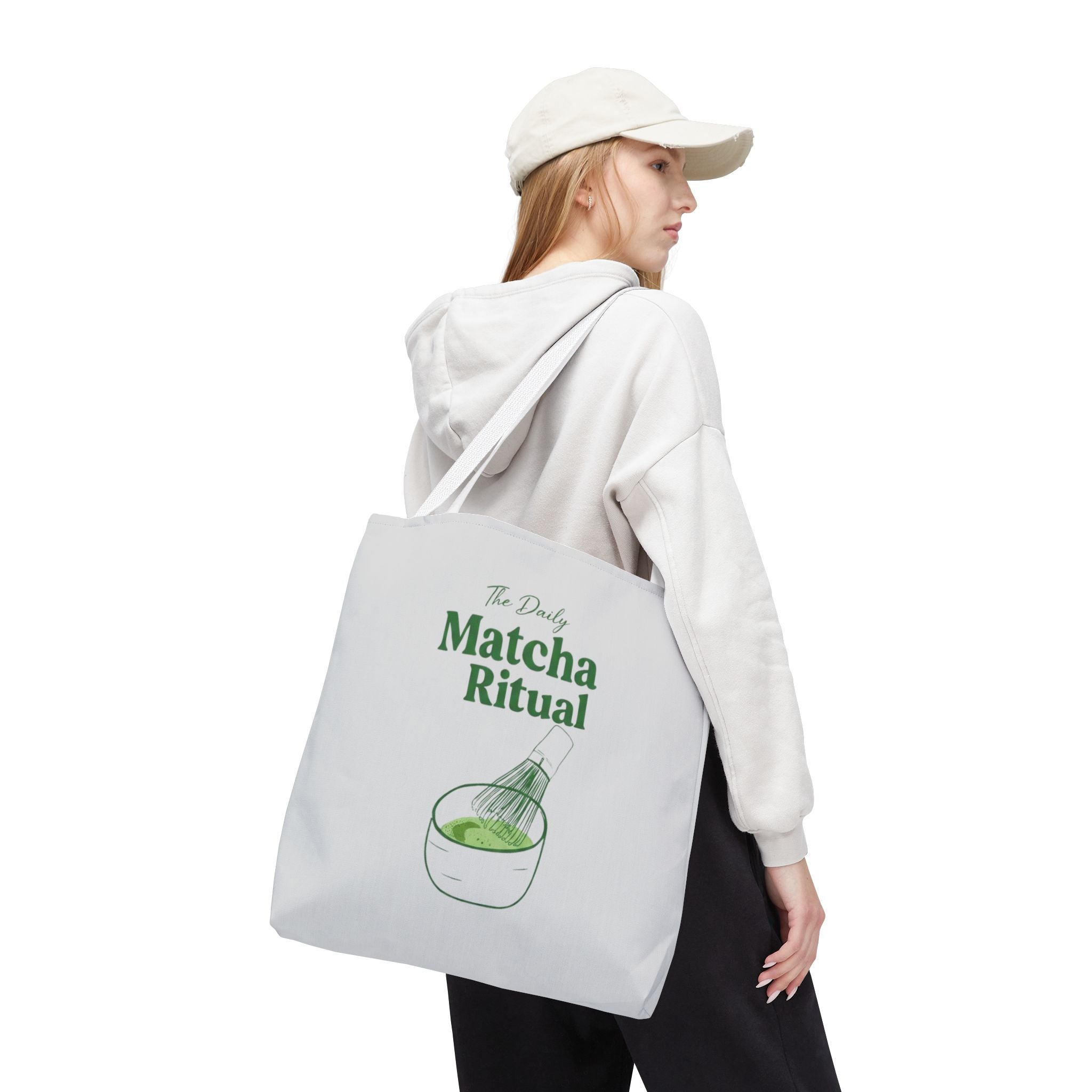 "The Daily Matcha Ritual" Reusable Shopper