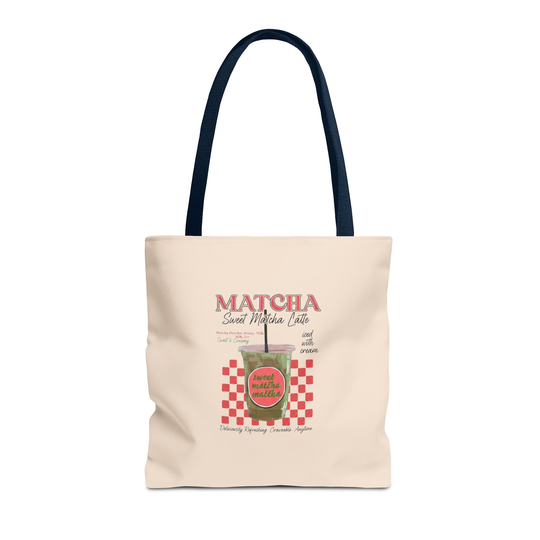 Retro 'Matcha Sweet Matcha Life' Reusable Grocery & Coffee Bag