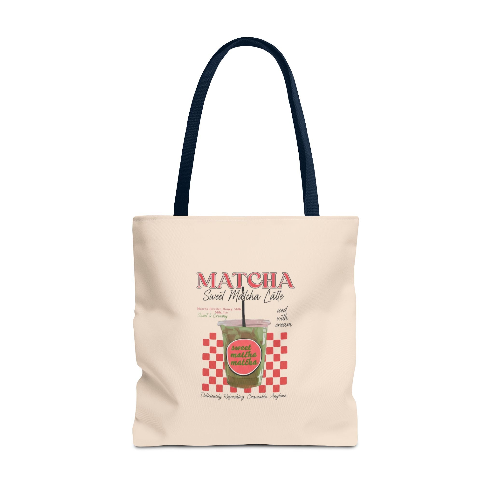 Retro 'Matcha Sweet Matcha Life' Reusable Grocery & Coffee Bag